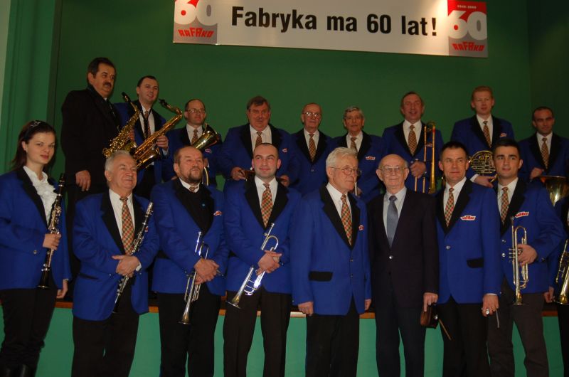 Zakładowa Orkiestra Dęta RAFAKO działa już ponad pół wieku.